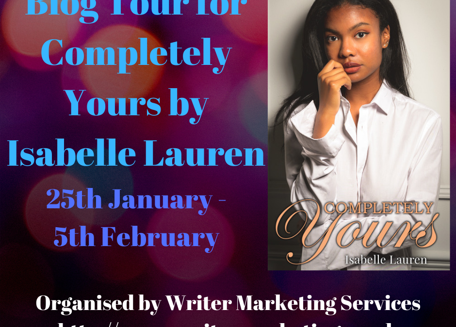 The Perfect Cover for Completely Yours – A Guest Post by Isabelle Lauren (@RomanticIsa) #EroticRomance #BisexualRomance #CompletelyYours
